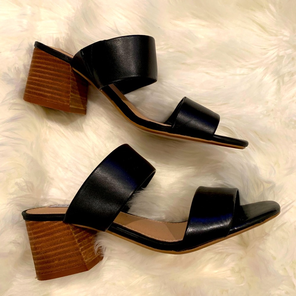 Steve Madden Caterina Sandals - Black 6.5